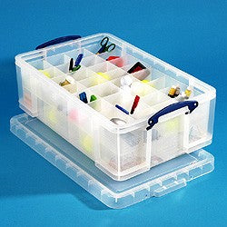 50L Really Useful Plastic Storage Box (710l x 440w x 230h mm)