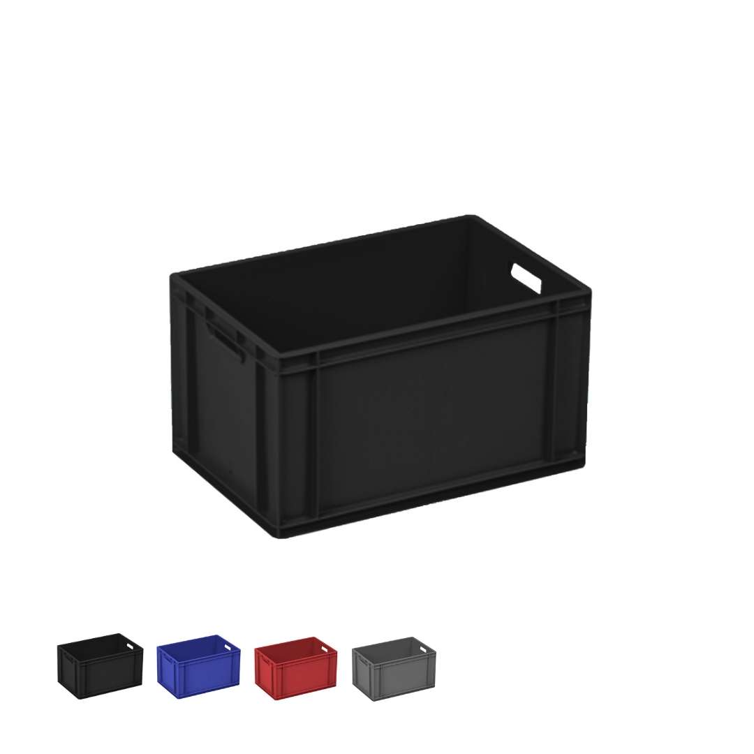 *Bundle of 8* 63L Euro Stacking Container Original Totebox (600l x 400w x 340h mm)