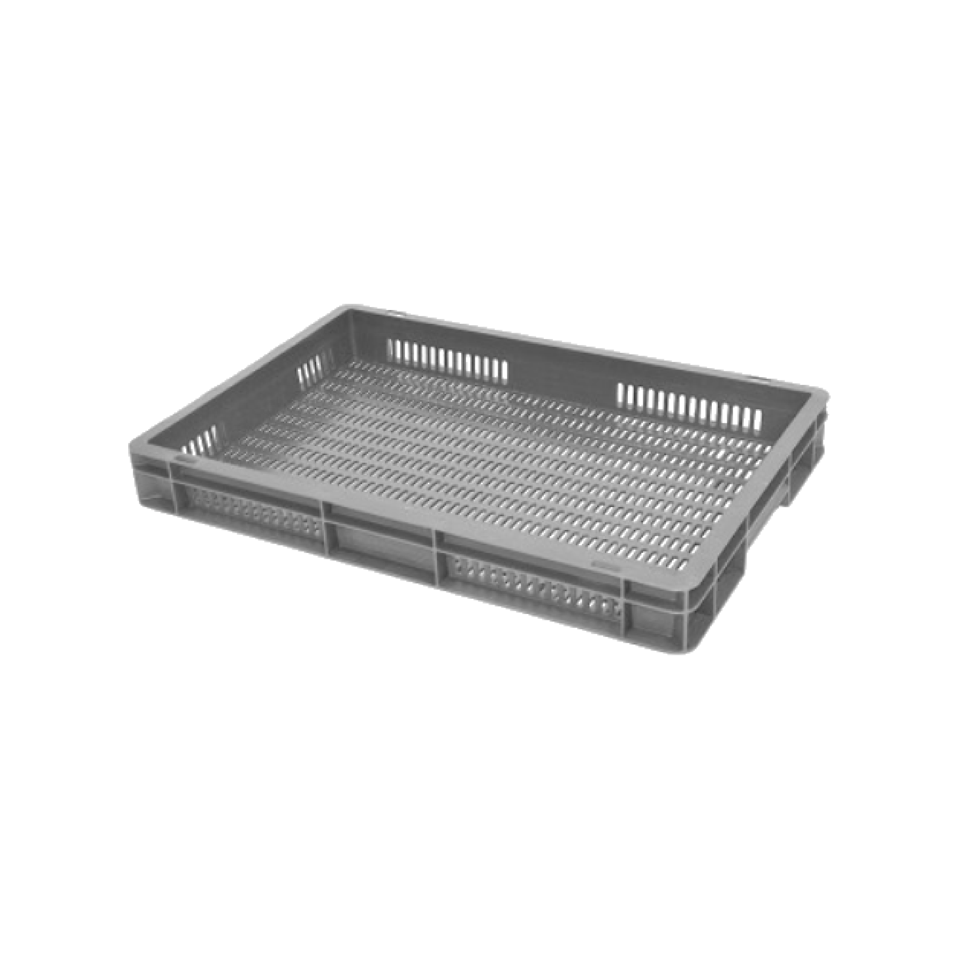 *Bundle of 15* 12L Ventilated Euro Stacking Container (600l x 400w x 73h mm)