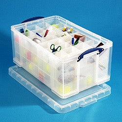 64L Really Useful Plastic Storage Box (710l x 440w x 310h mm)