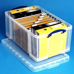 64L Really Useful Plastic Storage Box (710l x 440w x 310h mm)