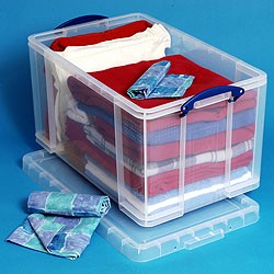 84L Really Useful Plastic Storage Box (710l x 440w x 380h mm)