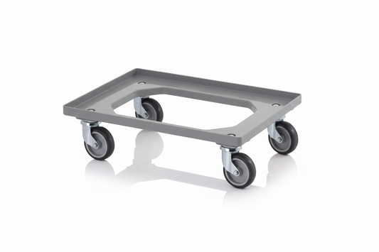 ORIGINAL TOTEBOX TOTEDOLLY Suitable For 600 x 400mm Boxes - Grey or Red