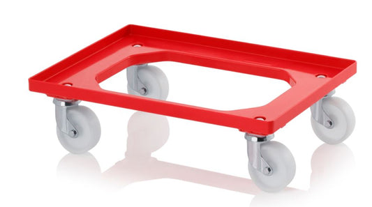 Dolly Suitable For 80Ltr ALC Containers - 2 fixed 2 swivel wheels