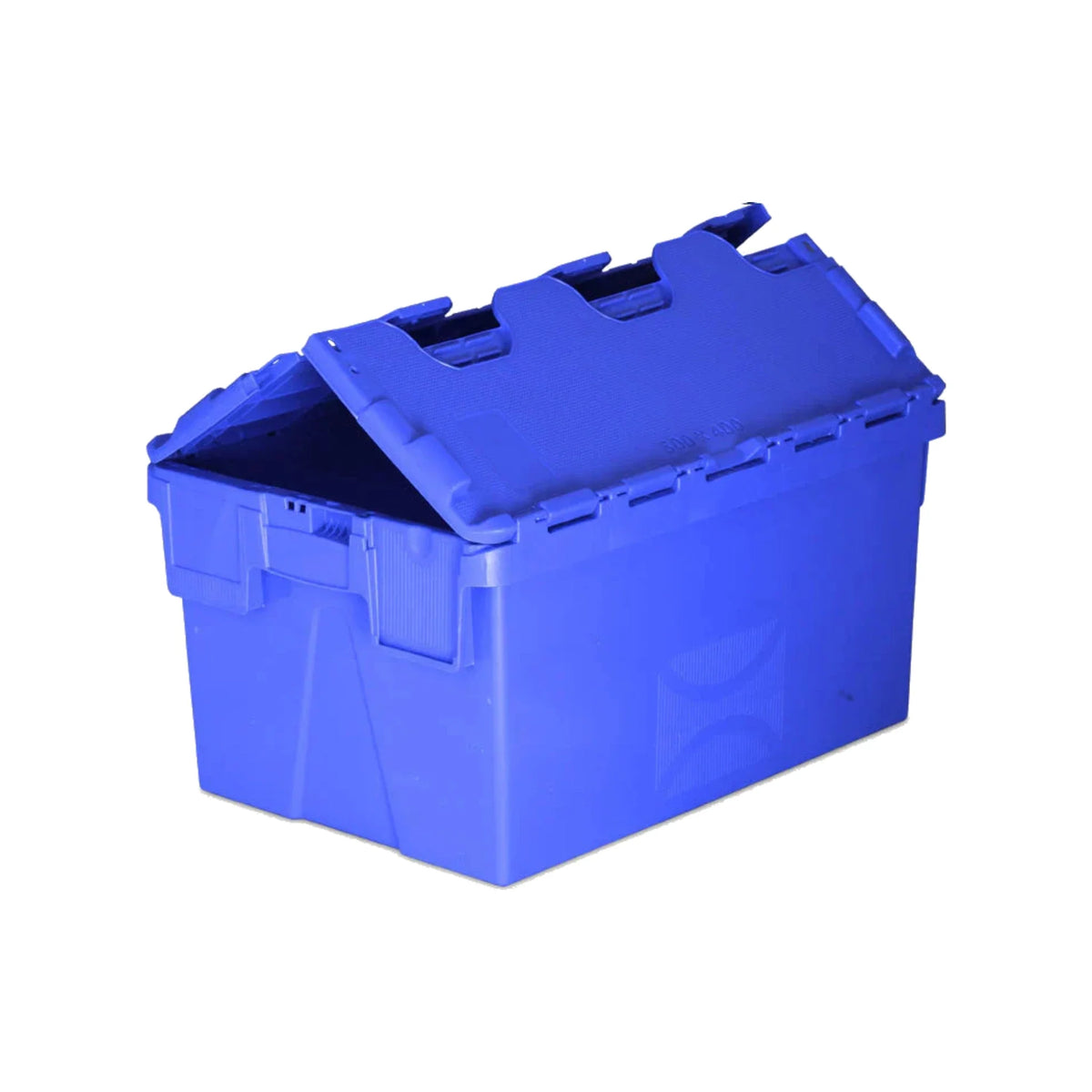 Pvc Blue Container Box Attached Lid Container | UK Stock – TOTEBOX