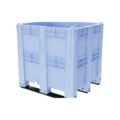 Dolav Pallet Box 1400 ALTO perforated with 3 runners & ticket holder