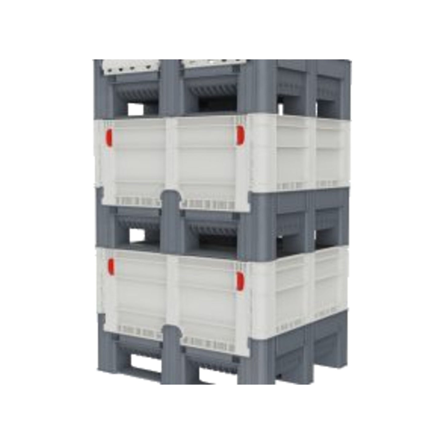 Dolav DFLC folding pallet box perforated
