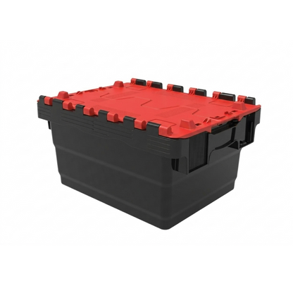 16L GatorTote (400 x 300 x 200h mm) Extra Heavy Duty Industrial Attached Lid Box