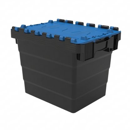 28L GatorTote (400 x 300 x 320h mm) Extra Heavy Duty Industrial Attached Lid Box