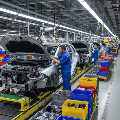 Automotive Storage Solutions - Industrial Parts & Workshop Containers