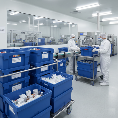 Pharmaceutical Industry Storage Solutions - Medical Distribution Systems