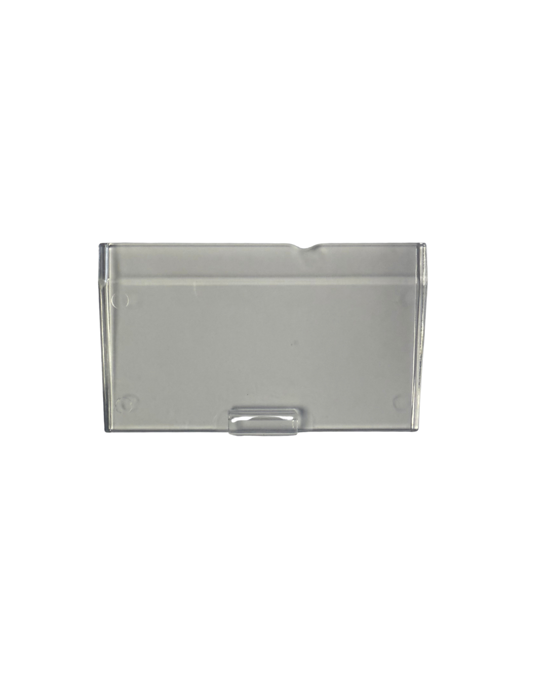 Clear label holder suitable for 80ltr Original Totebox Attached Lid Container - 10083