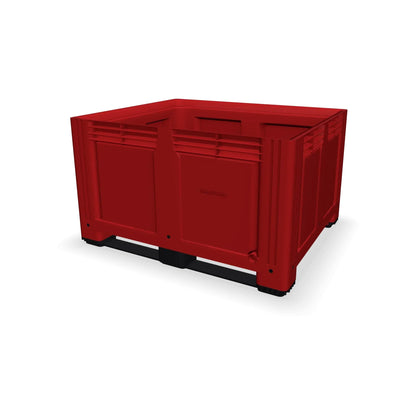 610L Plastic Box Pallet with Solid Sides (1200x1000x770mm)