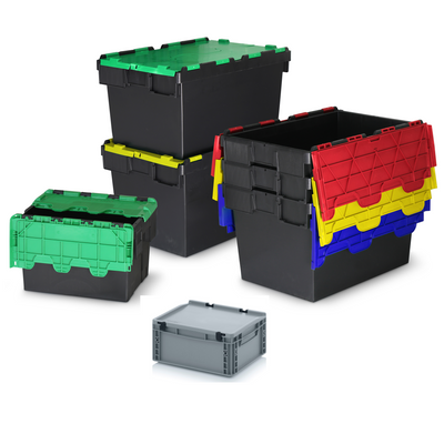 Attached Lid Storage Containers