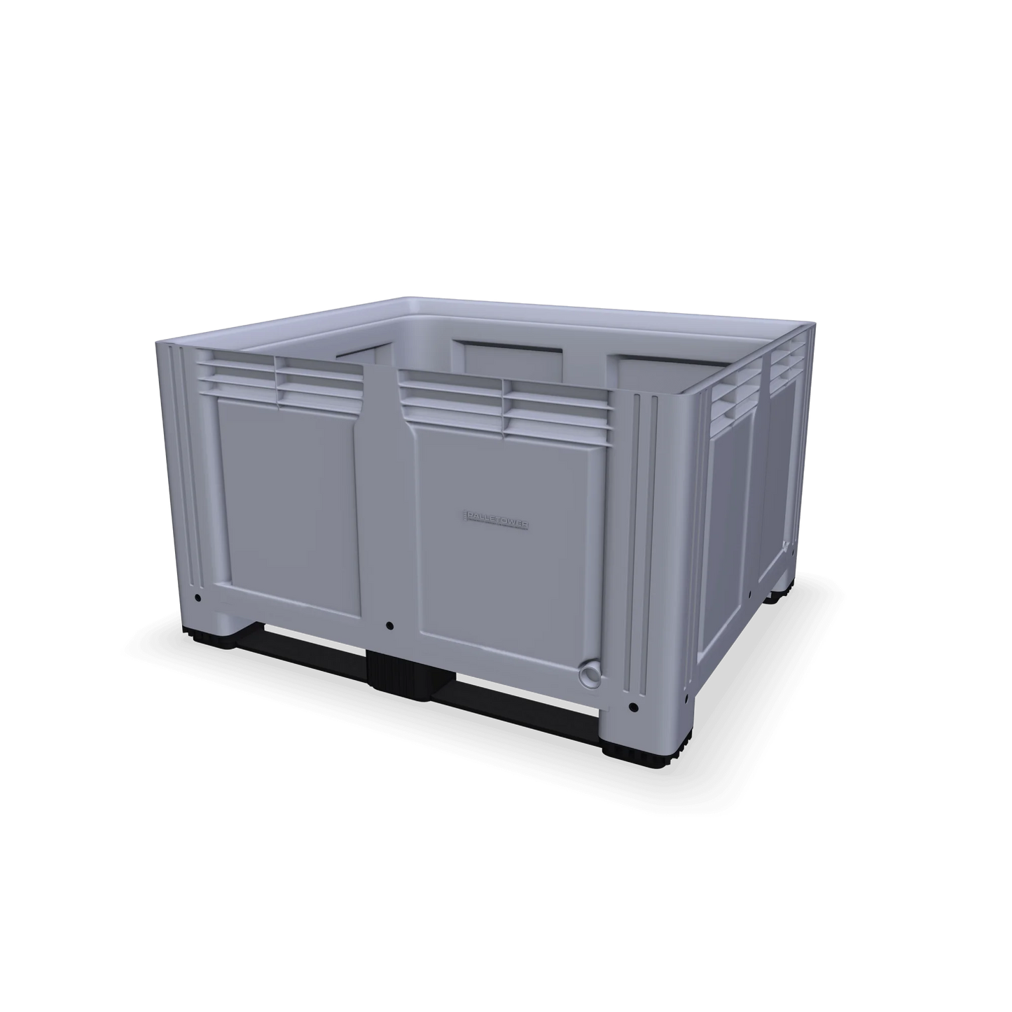 610L Plastic Box Pallet with Solid Sides (1200x1000x770mm)