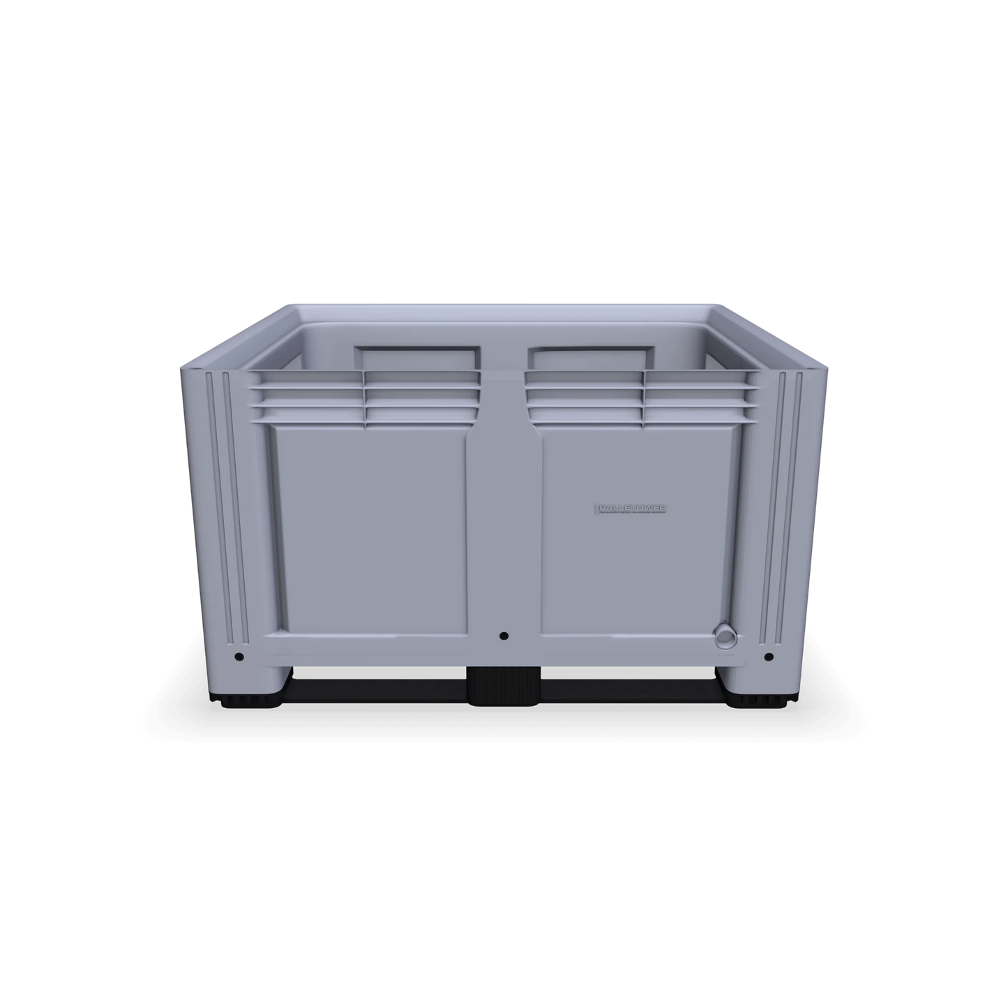 610L Plastic Box Pallet with Solid Sides (1200x1000x770mm)