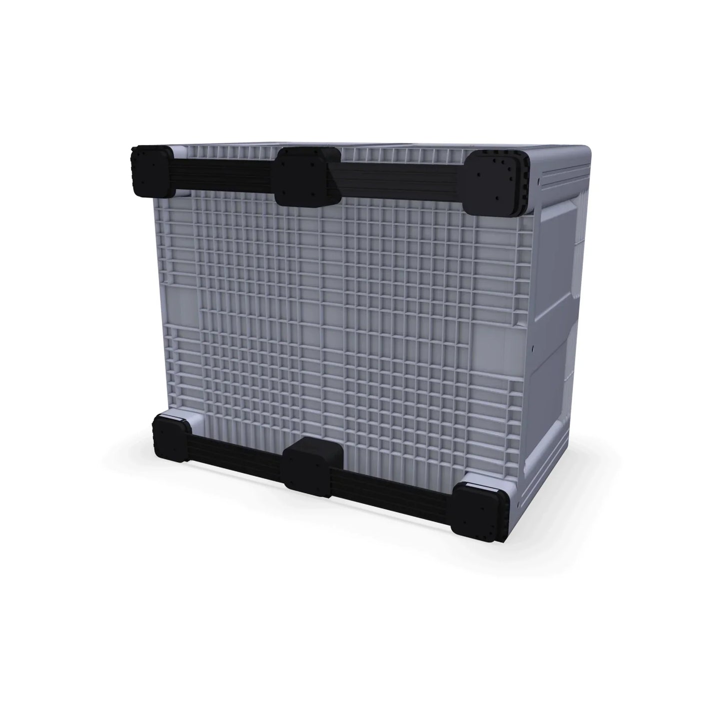 610L Plastic Box Pallet with Solid Sides (1200x1000x770mm)