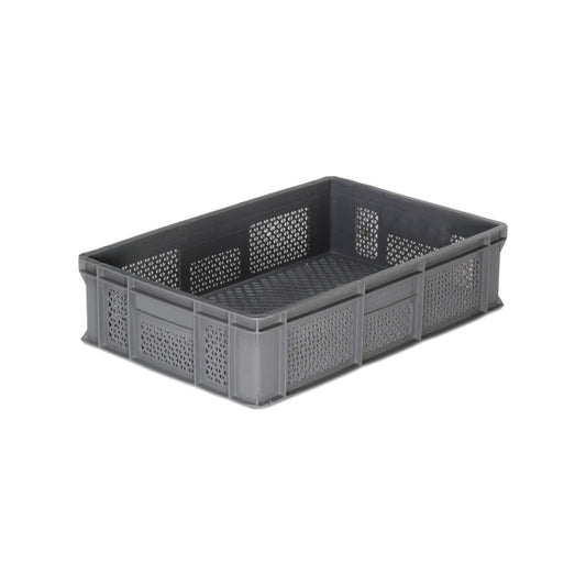 *Bundle of 5* 28L Ventilated Euro Stacking Container Original Totebox (600l x 400w x 150h mm)