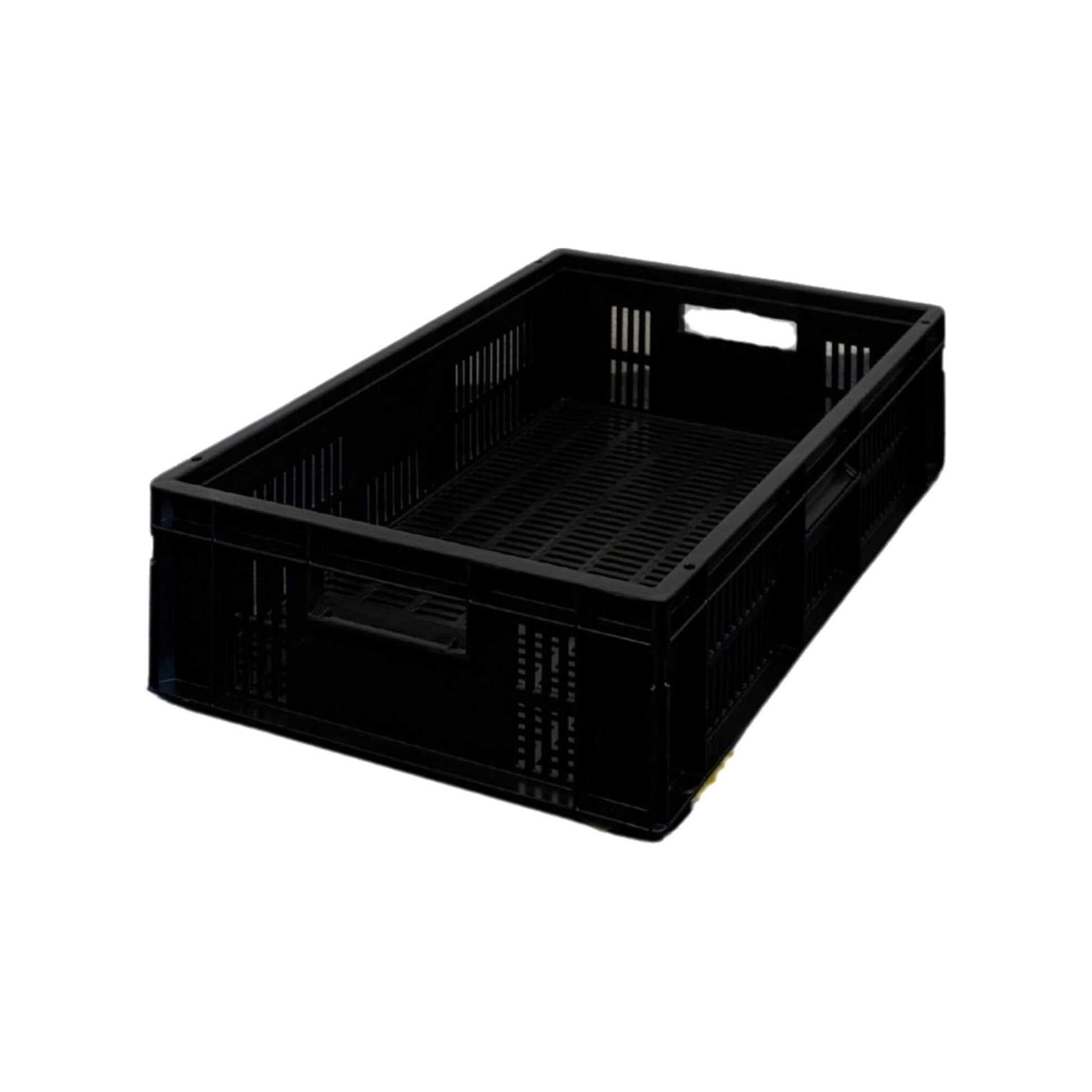 28L Ventilated Euro Stacking Container Original Totebox (600l x 400w x 150h mm) Black