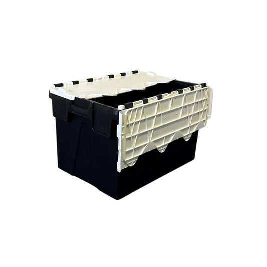 *Pallet of 60* 67L GatorTote (600x400x370mm) Extra Heavy Duty Industrial Attached Lid Box