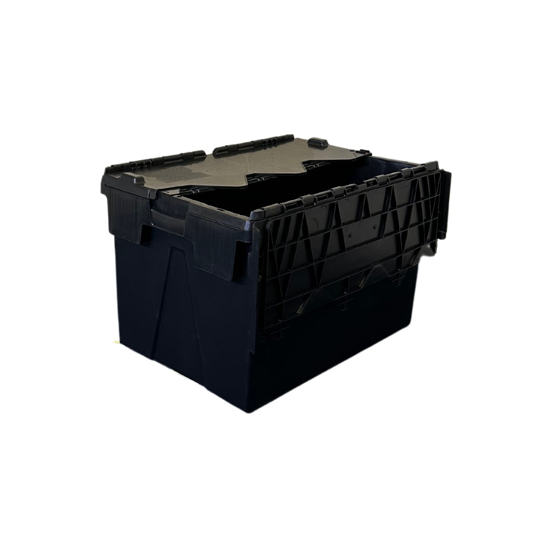 67L GatorTote (600x400x370mm) Extra Heavy Duty Industrial Attached Lid Box