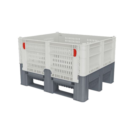 Dolav DFLC folding pallet box perforated