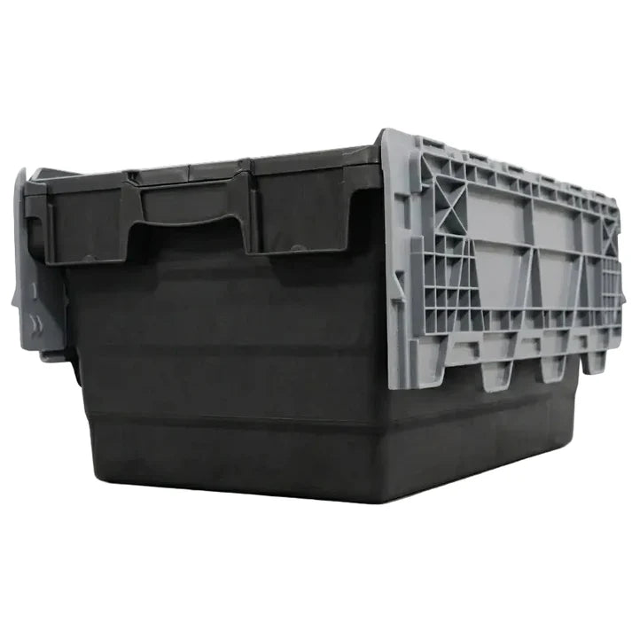 54L GatorTote (600 x 400 x 320h mm) Extra Heavy Duty Industrial Attached Lid Box